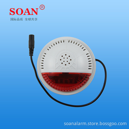 Personal Sound and Light Wireless Siren Alarm Usage Siren with LED Flash Light (SN8003)